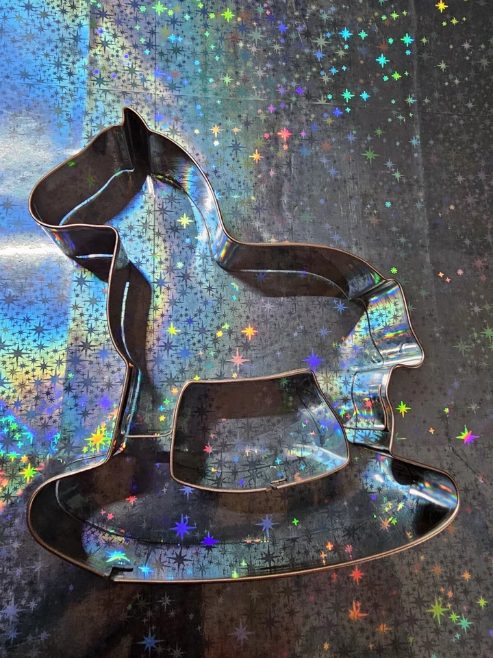 SCHAUKELPFERD - LEBKUCHEN -- 12 cm, Ausstechform, Ausstecher, Förmchen, neu!! - Bild 1 von 1