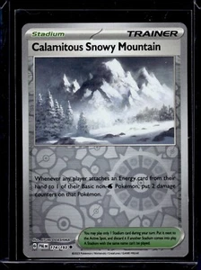 Pokémon Calamitous Snowy Mountain (Paldea Evolved) 174/193 Holograma Inverso - Imagen 1 de 2