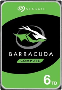 Seagate BarraCuda 6TB Internal 3.5" (ST6000DM003) HDD - Picture 1 of 6