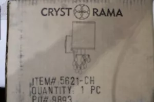 Crystorama NSB 5621-CH Incandescent Lighting EA - Picture 1 of 1
