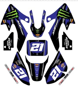 Graphics for a Honda CRF50 star - Foto 1 di 1