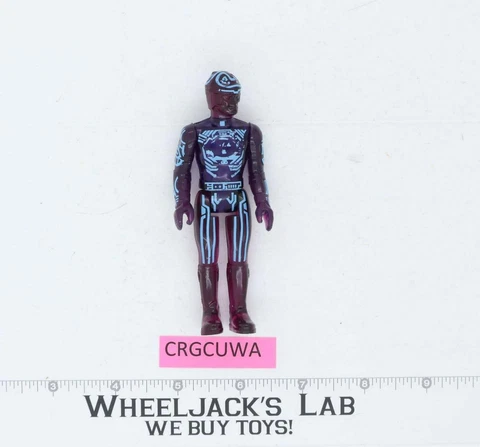 Purple Tron Walt Disney Tomy 1981 3.75" Vintage Action Figure Cover