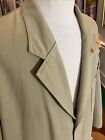 Orvis Canvas Barn Coat Mens Lg. Leather Trimmed, Excellent & Ready To Wear.