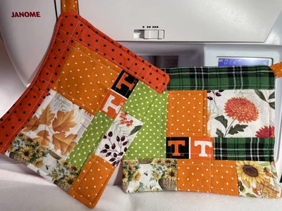 Juego de agarres/hotpads personalizados Patchwork Tennessee - Envío gratuito Foto 1 de 2