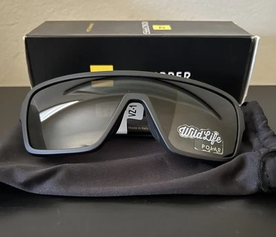 Gafas de sol para hombre Von Zipper Defender negras mate/gris/vida silvestre Foto 1 de 4