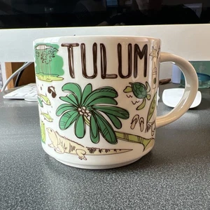 Tazza da tè caffè Starbucks Been There Series Tulum Mexico 14 oz - Foto 1 di 17