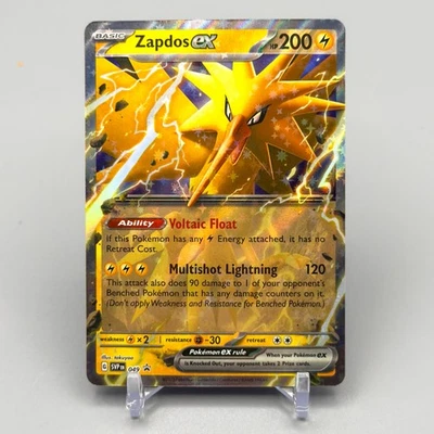 Pokemon - Zapdos ex 049 Sv: Scarlet & Violet Promo Cards Holo - Image 1 of 2