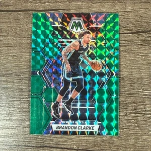 Brandon Clarke #165 Green Mosaic Prizm 2022-23 Panini Mosaic Basketball NM - Picture 1 of 2