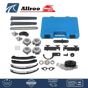 Water Pump Timing Chain Kit Cam Gear Tool For Land Rover Range Rover LR4 - Foto 1 di 12