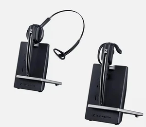 Casque DECT sans fil Sennheiser D10 Phone-US avec base | P/N: 506410 - Photo 1/3