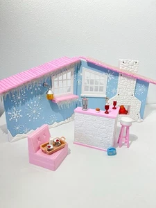 Bratz Snow Bessed Invierno Snow Lodge Juego Incompleto Casa de Muñecas Accesorios - Imagen 1 de 11