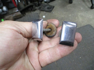 Rolls Royce Silver Dawn Bentley Mark VI Center Pillar Waistline Molding Pair - Image 1 of 3