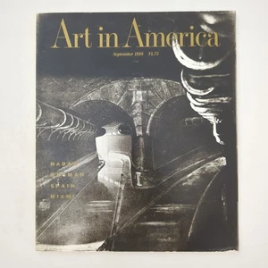 Art in America Magazine September 1988 Breaking the Silence Metaphorical - Picture 1 of 21