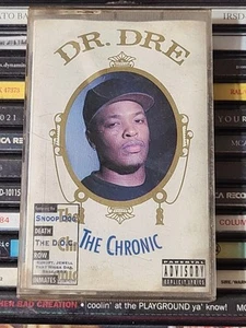 Dr. Dre The Chronic OG 1992 Cassette Tape HipHop Snoop Vintage Rap HTF Rare OOP - Picture 1 of 4