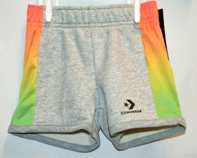 Pantalones cortos Converse para niñas pequeñas degradados talla 5 Foto 1 de 2