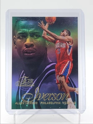 ALLEN IVERSON 1996-97 ESTILO ESCAPARATE ESTILO NOVATO FILA 2 76ERS RC Q3713 Foto 1 de 2