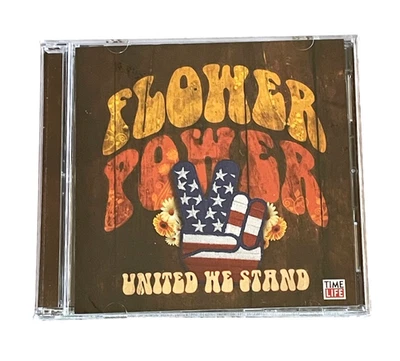 FLOWER POWER: United We Stand by Various Artists (2-CD Set Jan-2008 TIME) SEALED - Image 1 of 3
