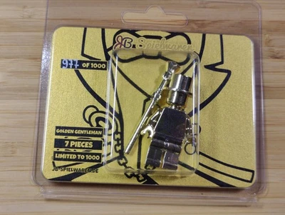 Lego JB Spielwaren Custom Minifiguren Golden Gentleman JB's Mr. Gold  - Bild 1 von 2