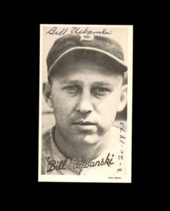Bill Urbanski signed 1972 TCMA Goudey 1936 Wide Pen Reprint Autogramm - Bild 1 von 2