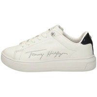 Shoes Sneakers Mens Tommy Hilfiger fm0fm03004 Black Leather Original to  2021 | eBay