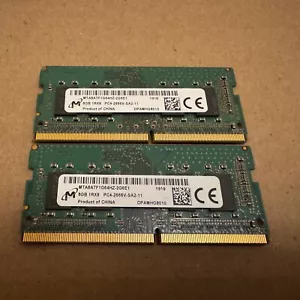 Micron 16GB (2x8GB) DDR4 2666 SO-DIMM Laptop Ram Memory (MTA8ATF1G64HZ-2G6E1) - Picture 1 of 3