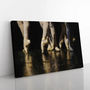 The Ballet Dancers Canvas Wall Art Print Framed Picture Home Decor Living Room - Picture 1 of 6