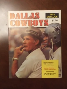 1973 Dave Campbell's Texas Football Magazine Dallas Cowboys Season Preview - Picture 1 of 2