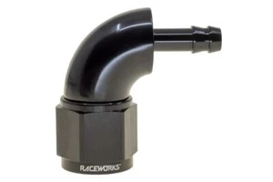 Raceworks AN-10 90 degree Female Swivel to 5/16" Barb - Picture 1 of 1