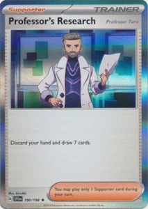 Holo Professor's Research 190/198 Rare Scarlet & Violet Base Set Pokemon TCG - Picture 1 of 1