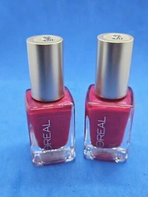 L'Oreal Colour Riche Nail Color Polish 420 DEVIL WEARS RED 0.39oz (LOT OF 2) - Image 1 of 2