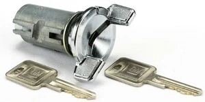 Corvette 1979-1982 interruptor de encendido cilindro de bloqueo con llaves cuadradas llave C3 NUEVO - Imagen 1 de 2