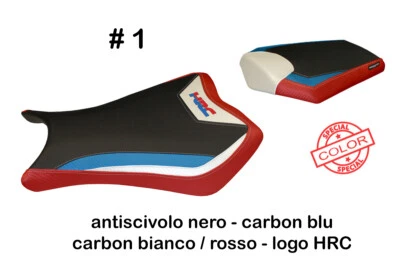 Honda CBR1000RR 2012-2016 Tappezzeria Italia Housse de Selle Manchester HRC Neuf Foto 1 de 3