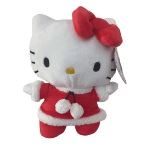 New Hello Kitty Christmas Plush 9” 2022 Sanrio NWT - Picture 1 of 5