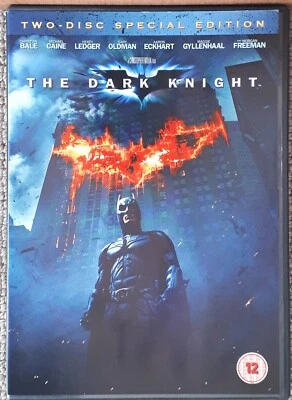 THE DARK KNIGHT    REGION 2 DVD / 2-DISC SPECIAL EDITION  /  CHRISTIAN BALE - Image 1 of 3