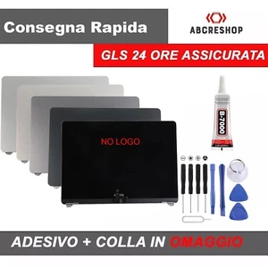 APPLE MACBOOK 2023 M2 AIR 15" DISPLAY A2941 A3114 COVER SILBER SCHWARZ HALFNOTE - Bild 1 von 2