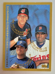 1998 Topps #257 DAVID ORTIZ Rookie HOF RARE SP Twins/Red Sox SEXSON WARD NM-MT+