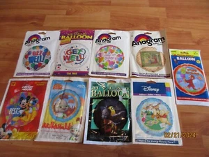 Hard to Find Characters Assorted Packaged Mylar Balloons U Pick NOT a LOT NOS - Picture 1 of 22
