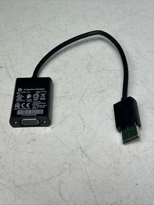752661-004 HP DisplayPort To VGA Adapter  - Image 1 of 3