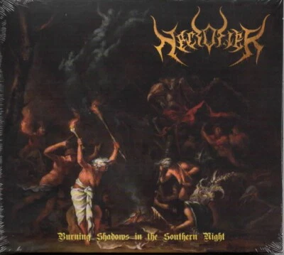 NECROFIER-BURNING SHADOWS IN THE SOUTHERN NIGHT-CD-melodic-black-dissection-bane - Image 1 of 2