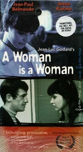 A WOMAN IS A WOMAN - Jean-Luc Godard - VHS - NTSC - N&S - Critic Review tape - Picture 1 of 2