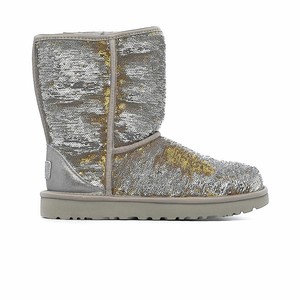 silver uggs