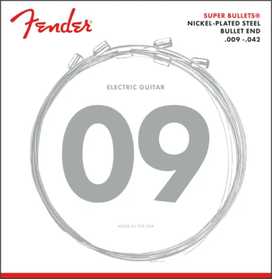 Fender 3250L Super Bullets Electric Guitar Strings Set - LIGHT 9-42 - Image 1 of 3