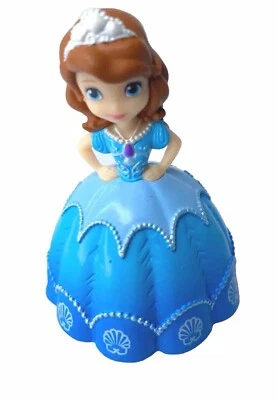 Disney Just Play Princess Sofia The First Blue Dress 3" Cake Topper Figure - Image 1 of 4