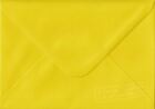 Daffodil Yellow 133Mm X 184Mm (5"X7") 100Gsm Gummed Colour Card Envelope
