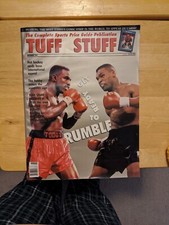 Tuff Stuff Oversized Sports Price Guide November 1991 Tyson, Holyfield