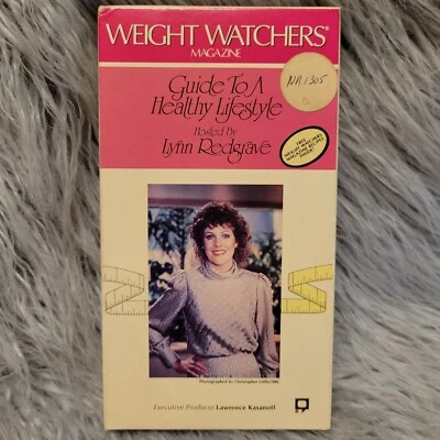 Weight Watchers Guide To A Healty Lifestyle w/ Lynn Redgrave VHS Foto 1 de 3