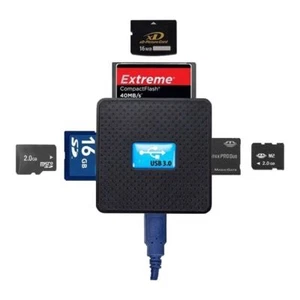 TOOL Speed USB3.0 All in 1 SD TF CF XD M2 MS Flash Memory Card Reader Adapter BT - Picture 1 of 3