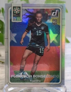 2023 Panini Donruss FIFA Women's World Cup Silver #3 Florencia Bonsegundo - Picture 1 of 2