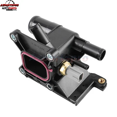 Engine Coolant Thermostat Housing & Sensor For Mazda 2009-2013 6 / 2010-2012 CX7 - Image 1 of 4
