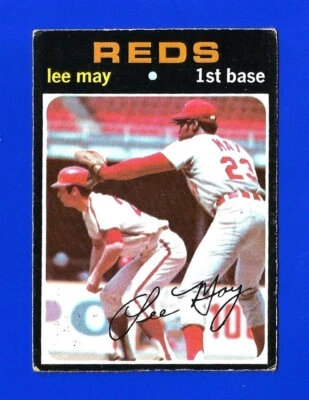 OPC 1971 O-Pee-Chee Set Break #40 Lee May Cincinnati Reds (Sb3) Foto 1 de 2